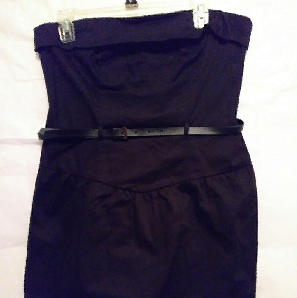 Strapless dress